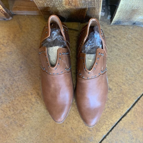 Women's Stitched Western Bootie - Picture 3 of 7